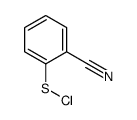 (2-cyanophenyl) thiohypochlorite结构式