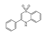 3-phenyl-4H-1λ6,4-benzothiazine 1,1-dioxide Structure