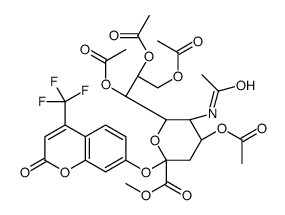 4-Trifluoromethylumbelliferyl Tetra-O-acetylated α-D-N-Acetylneuraminate Methyl Ester picture