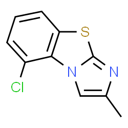5-CHLORO-2-METHYLIMIDAZO[2,1-B]BENZOTHIAZOLE structure