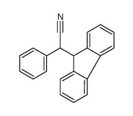 9H-Fluoren-9-yl(phenyl)acetonitrile结构式