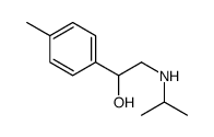1-(4-methylphenyl)-2-(propan-2-ylamino)ethanol Structure