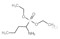 1-diethoxyphosphorylbutan-1-amine结构式