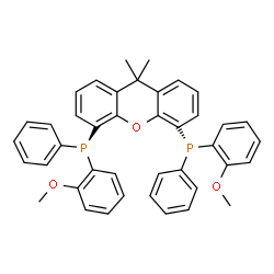 (9,9-二甲基-9H-氧杂蒽-4,5-二基)双[(邻甲氧基苯基)苯基膦]图片