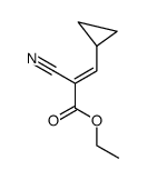 2-cyano-3-cyclopropylacrylic acid ethyl ester Structure