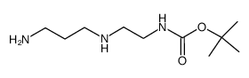 Carbamic acid, [2-[(3-aminopropyl)amino]ethyl]-, 1,1-dimethylethyl ester (9CI)结构式