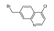 7-bromomethyl-4-chloroquinoline Structure