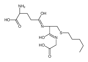 S-PENTYLGLUTATHIONE structure