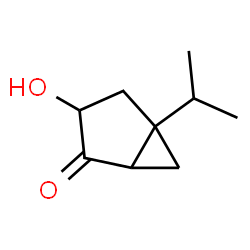 Bicyclo[3.1.0]hexan-2-one, 3-hydroxy-5-(1-methylethyl)- (9CI) Structure