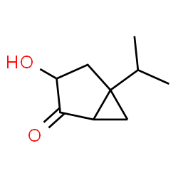 Bicyclo[3.1.0]hexan-2-one, 3-hydroxy-5-(1-methylethyl)- (9CI) structure