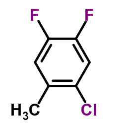 1-Chloro-4,5-difluoro-2-methylbenzene structure