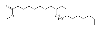 methyl 9,12-dihydroxyoctadecanoate结构式