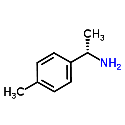 (S)-1-(4-甲基苯基)乙胺结构式