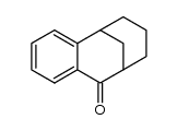 6,7,8,9-tetrahydro-5,9-methanobenzocyclooctene-10(5H)-one Structure