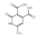 3,4-Pyridinedicarboxylicacid, 1,2-dihydro-6-methyl-2-oxo- picture