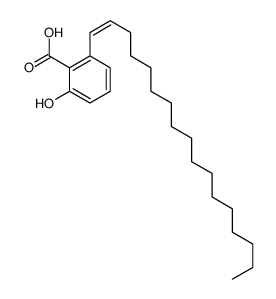 2-[(E)-heptadec-1-enyl]-6-hydroxybenzoic acid Structure