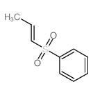 Benzene,(1-propen-1-ylsulfonyl)- structure
