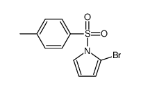 2-溴-1-(对甲苯磺酰基)吡咯结构式