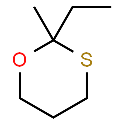 2-Ethyl-2-methyl-1,3-oxathiane结构式