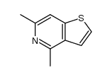 4,6-dimethyl-thieno[3,2-c]pyridine Structure