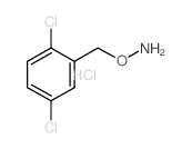 2-[(AMMONIOOXY)METHYL]-1,4-DICHLOROBENZENE CHLORIDE Structure