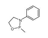 2-methyl-3-phenyl-1,3,2-oxazaphospholidine结构式