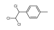 1,2,2-trichloro-1-(4-methylphenyl)ethane结构式