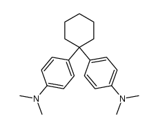 4-(1-(4-(dimethylamino)phenyl)cyclohexyl)-N,N-dimethylaniline结构式