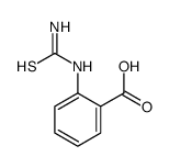 2-(carbamothioylamino)benzoic acid结构式