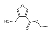 ethyl 4-(hydroxymethyl)furan-3-carboxylate结构式