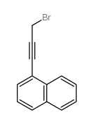1-(3-BROMO-1-PROPYNYL)NAPHTHALENE Structure
