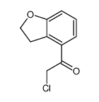 Ethanone, 2-chloro-1-(2,3-dihydro-4-benzofuranyl)- (9CI) Structure