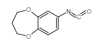3,4-DIHYDRO-2H-1,5-BENZODIOXEPIN-7-YL ISOCYANATE Structure