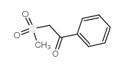 2-(Methylsulfonyl)-1-phenylethanone Structure