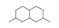 2,7-dimethyl-1,2,3,4,4a,5,6,7,8,8a-decahydronaphthalene Structure