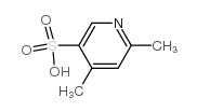 4,6-Dimethylpyridine-3-sulfonic acid structure