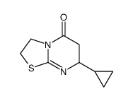 7-cyclopropyl-2,3,6,7-tetrahydro-[1,3]thiazolo[3,2-a]pyrimidin-5-one Structure