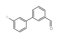 3'-fluorobiphenyl-3-carbaldehyde structure