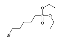 1-bromo-5-diethoxyphosphorylpentane结构式