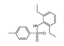 N-(2,6-Diethylphenyl)-4-methylbenzenesulfonamide Structure