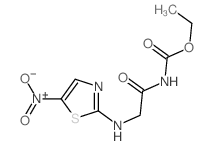 Carbamic acid, [[(5-nitro-2-thiazolyl)amino]acetyl]-, ethylester (9CI) picture