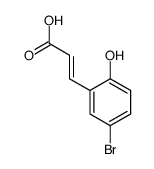 5-BROMO-2-HYDROXYCINNAMIC ACID picture