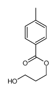 3-hydroxypropyl 4-methylbenzoate结构式