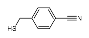 4-(sulfanylmethyl)benzonitrile structure