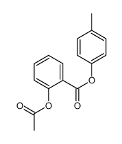 2-(Acetyloxy)benzoic Acid 4-Methylphenyl Ester Structure