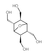 7-Oxabicyclo[2.2.1]heptane-2,3,5,6-tetramethanol (en) Structure