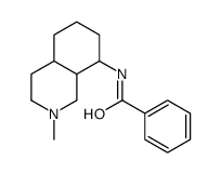 N-(2-methyl-3,4,4a,5,6,7,8,8a-octahydro-1H-isoquinolin-8-yl)benzamide Structure