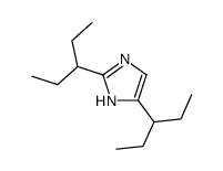 2,5-di(pentan-3-yl)-1H-imidazole结构式