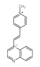 4-[(E)-2-(1-methyl-2H-pyridin-4-yl)ethenyl]quinoline Structure