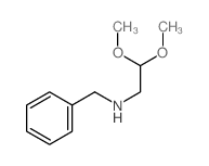 Benzenemethanamine,N-(2,2-dimethoxyethyl)- structure